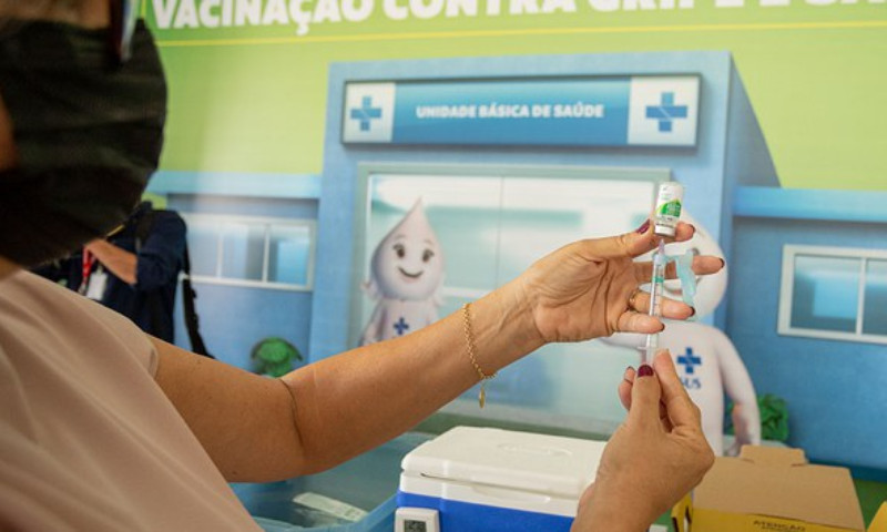 Ministério da Saúde prorroga Campanha Nacional de Vacinação contra Gripe e Sarampo