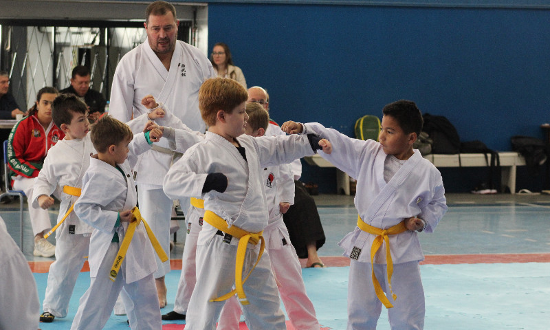Mais de 600 atletas participam de fim de semana de karate em Marau