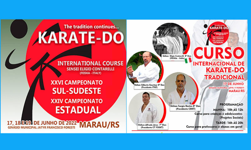 ESPORTE: Marau recebe grandes nomes do karate internacional