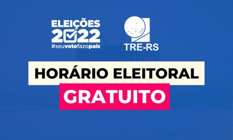 Horário eleitoral gratuito começou nesta sexta (26)