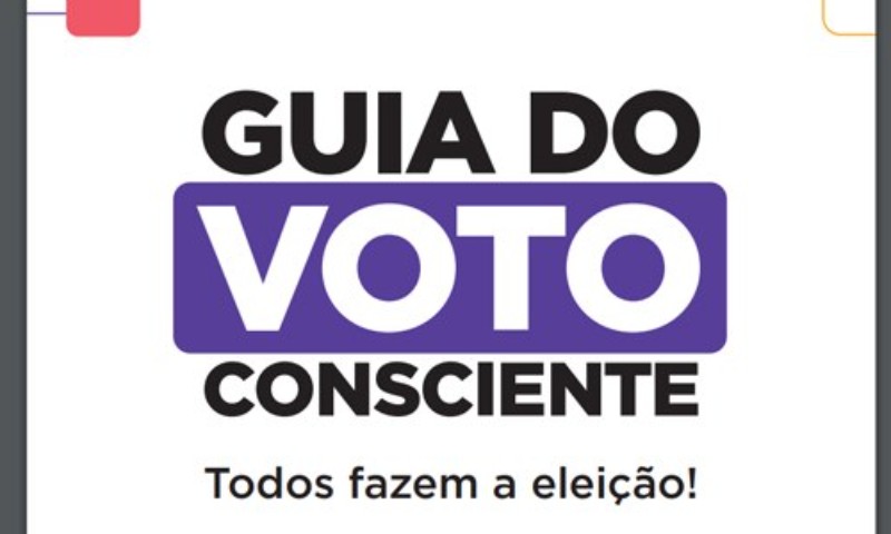Saiba como votar de forma consciente em cartilha do TSE