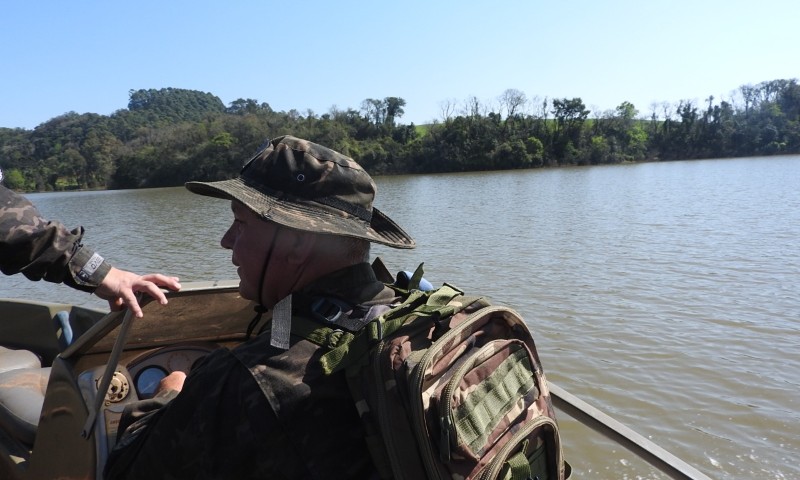 3° BA da BM realizou Operação Embarcada em Nicolau Vergueiro e Ronda Alta