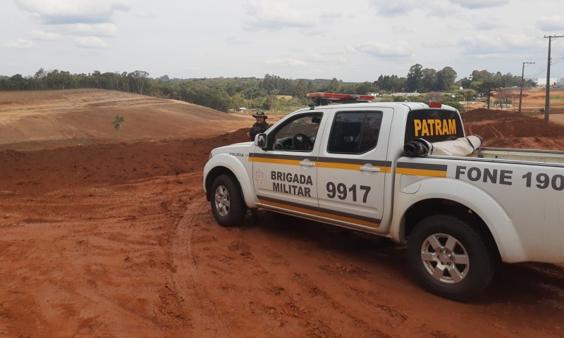 CRIME AMBIENTAL: 3°Batalhão Ambiental Da Brigada Militar registra crime contra a flora em Passo Fundo