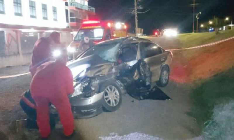 TRANSITO: Mulher morre em grave acidente na perimetral de Marau