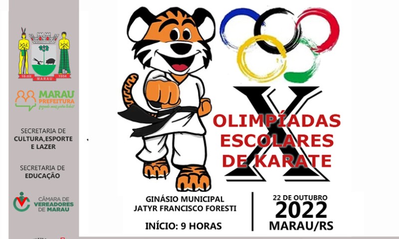ESPORTE: Com recorde de inscritos, Marau recebe X Olimpíadas Escolares de Karate