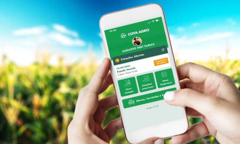 Ferramenta digital gratuita conecta produtores e fornecedores para cotação de produtos agrícolas