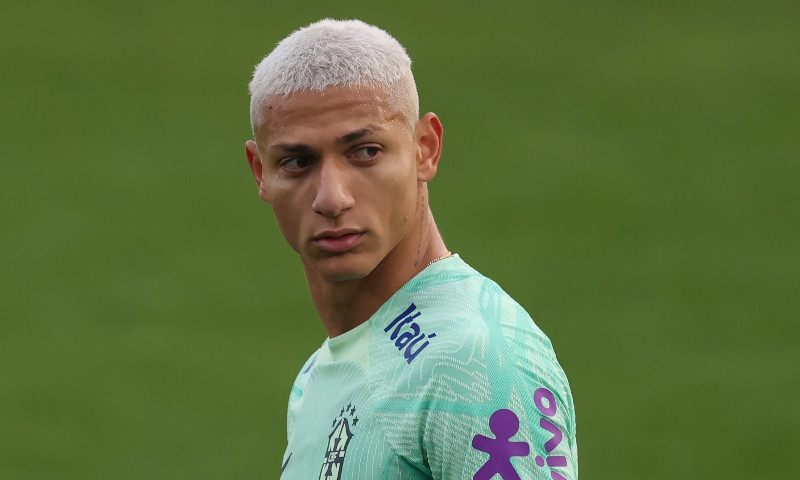 Após treino da seleção, Richarlison concede entrevista coletiva