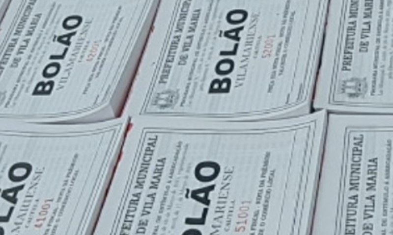 Sorteio do Bolão Vilamariense acontece na segunda (26), na Rádio Vila Maria FM