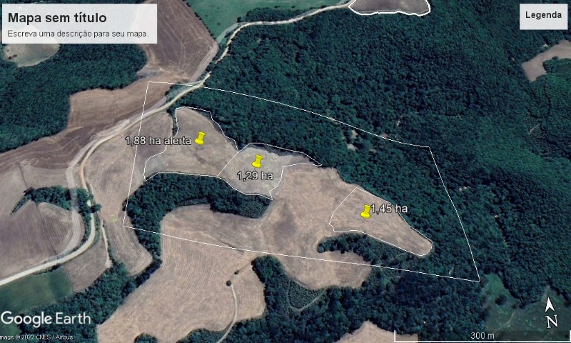 3° BA da BM flagra 68.000 metros quadrados de desmatamento, em Nova Alvorada