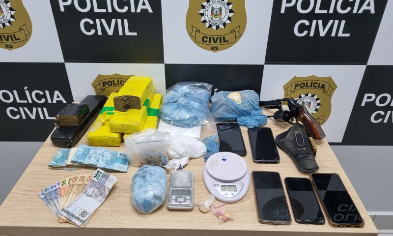 Polícia Civil realiza maior apreensão de cocaína em Marau