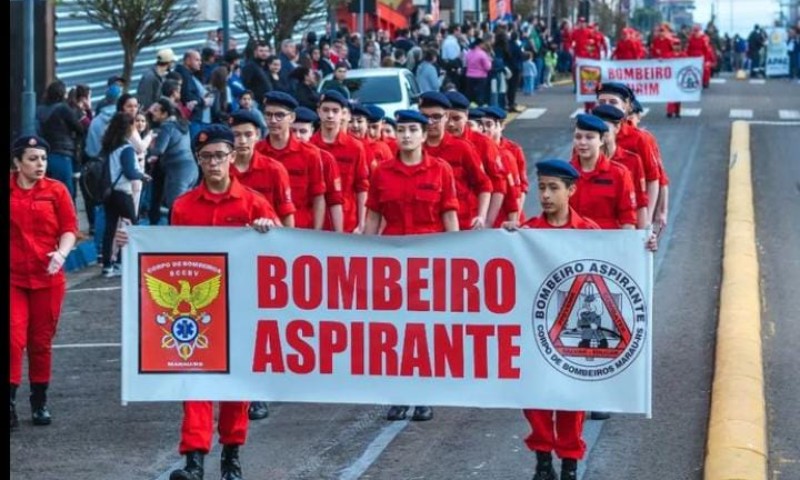 Período de inscrições para Projeto Bombeiro Mirim e Aspirante vai até 24 de fevereiro