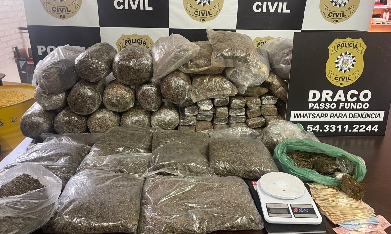 Operação Hórus: Polícia Civil e DRACO de PF realizam prisão e apreensão de droga