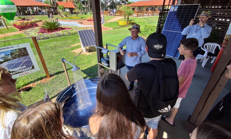 Expodireto 2023 – Nova legislação para energia fotovoltaica são destaque no espaço da Emater/RS-Ascar