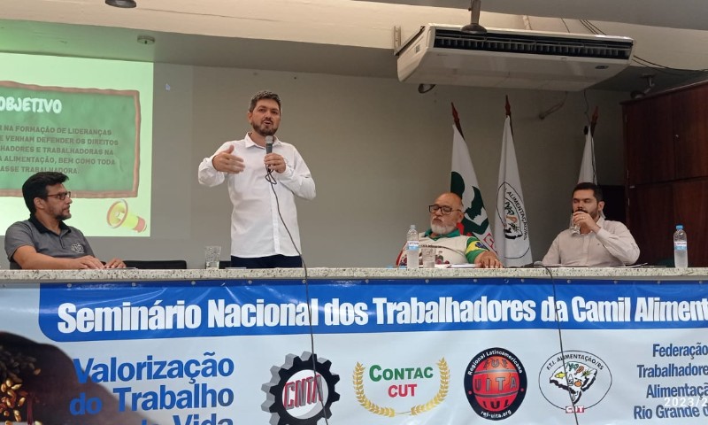 Instituto de Marau firma convênio para formar Escola Estadual de Formação da Federação dos Sindicatos na Indústria da Alimentação
