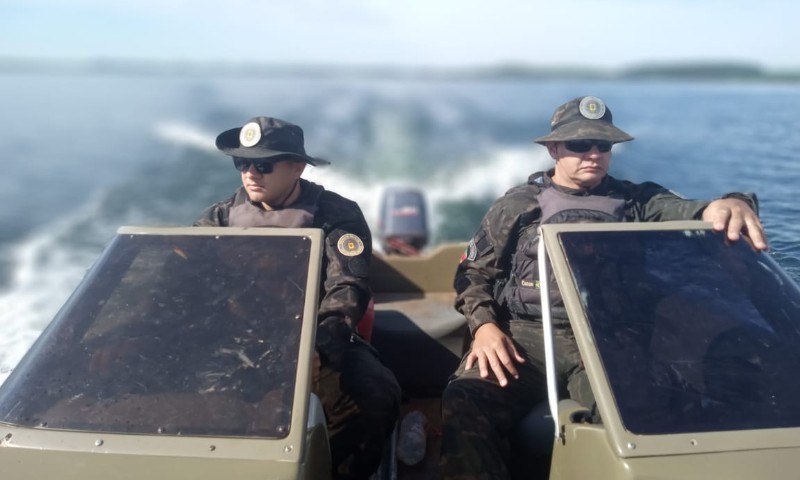 3° Batalhão Ambiental Brigada Militar realiza patrulhamento aquático na Barragem do Rio Passo Fundo