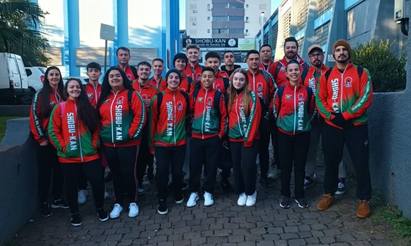 Marauenses embarcam para o Brasileiro de Karate no Rio de Janeiro