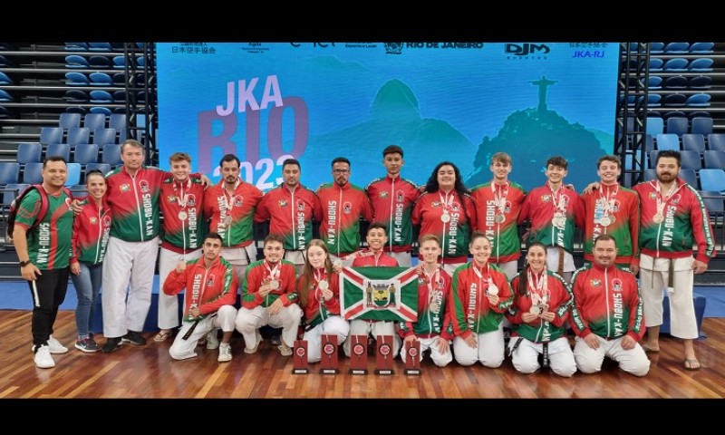 Delegação marauense conquista mais de 20 medalhas no Brasileiro de Karate