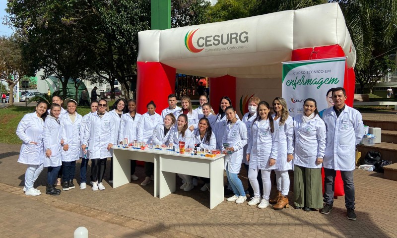 Dia D da Prevenção: Alunos de Enfermagem promovem ações de conscientização em Marau