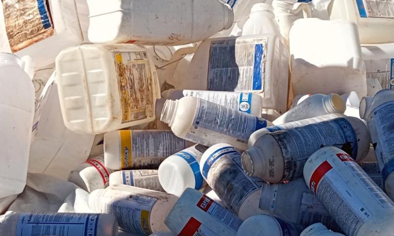 Vila Maria: confira cronograma para recolhimento de embalagens de agrotóxicos tríplice lavadas