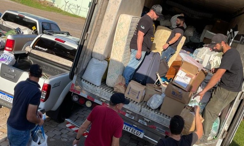 SOLIDARIEDADE: Jeep Clube Piratas do Tarimba realiza ação social em prol dos afetados pela enchente