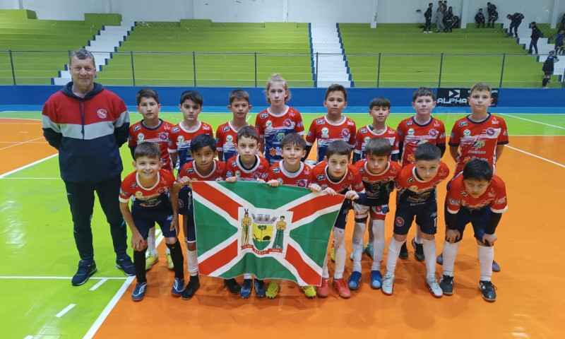 ESPORTE: Escolinha de futsal de Marau disputará fase final da Taça TG em Tapera