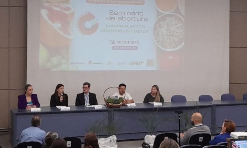 Aberta 21ª Semana da Alimentação 2023 com atividades em todo RS