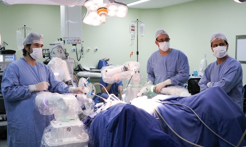 Cirurgia robótica como aliada ao tratamento do câncer de próstata no HSVP