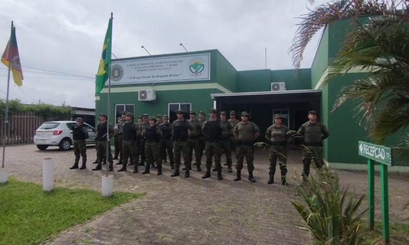 1° Batalhão Ambiental recebe efetivo em reforço à Operação Golfinho 2023-2024