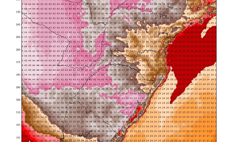 CLIMA: RS terá calor escaldante e temperaturas podem chegar aos 44ºC