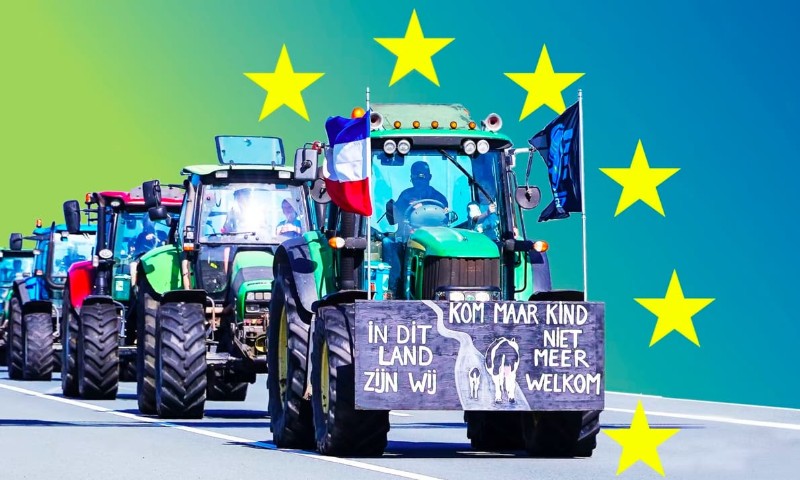 MUNDO: Os agricultores não estão felizes na Europa