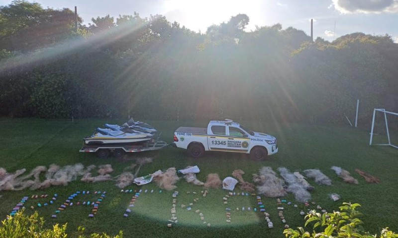 3º Batalhão Ambiental da Brigada Militar apreende materiais usados para a pesca predatória na Barragem de Ernestina