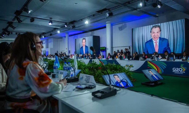 ECONOMIA: G20 discute sobre mais impostos para bilionários