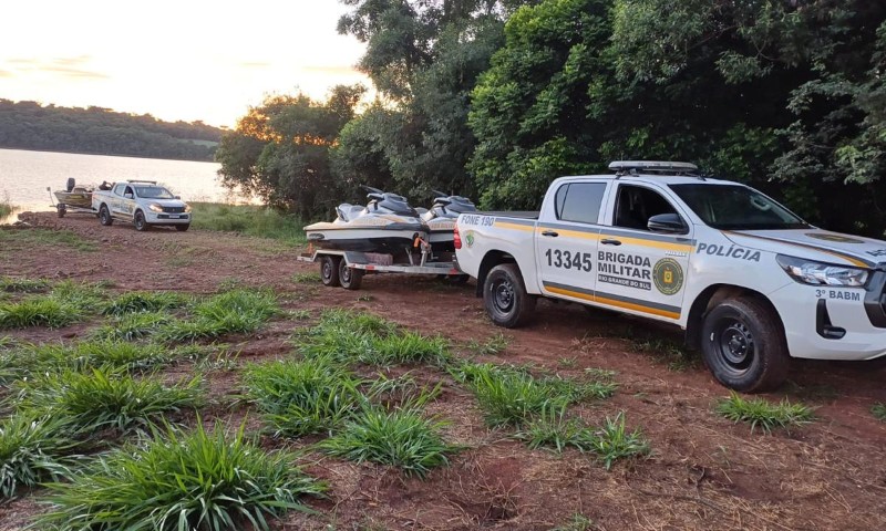 3º Batalhão Ambiental da Brigada Militar realiza Operação  de Combate à caça ilegal e pesca predatória na Barragem de Ernestina