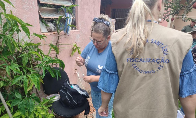 3º Batalhão Ambiental da Brigada Militar realiza Operação Integrada de combate ao mosquito da dengue, no interior do Estado