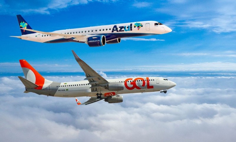 ECONOMIA: Azul negocia fazer uma fusão com a GOL