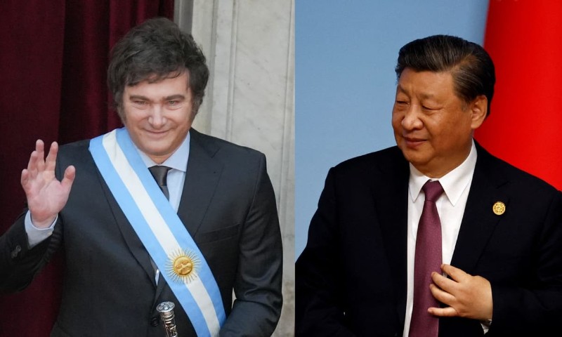 MUNDO:  Milei não quer mais fazer tantos negócios com a China