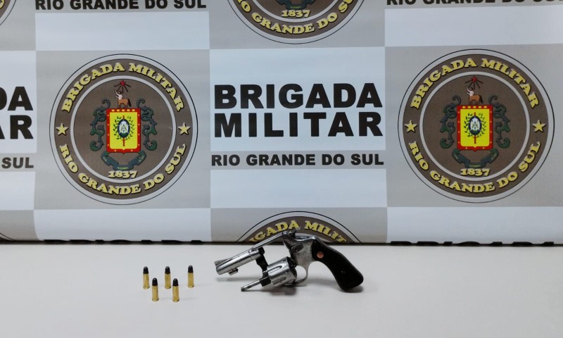 Marau: ocorrência de acidente de trânsito com apreensão de arma