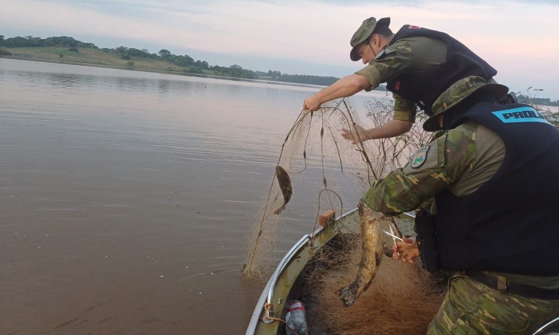 Brigada Militar realiza a Operação Força Verde – Combate à Pesca Predatória e Caça Ilegal, no interior do Estado