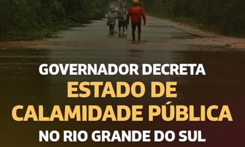 Lavouras são atingidas por fortes chuvas no RS