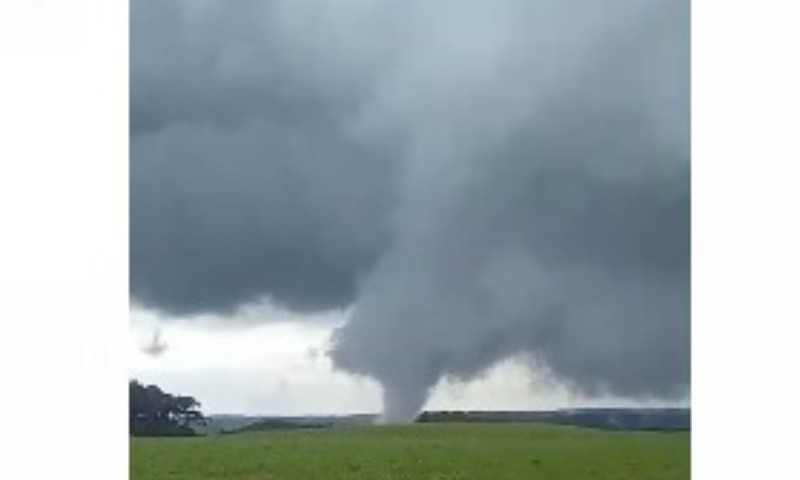Município de Gentil registra tornado