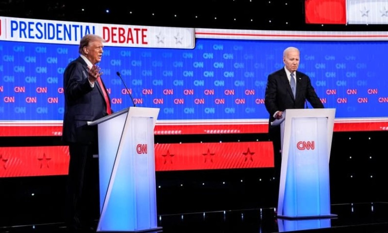 MUNDO: Biden e Trump ficaram frente a frente pela 1ª vez no ano