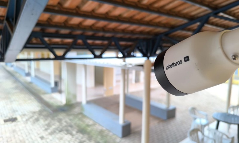 Vila Maria: câmeras de videomonitoramento são instaladas na escola municipal e parque de eventos