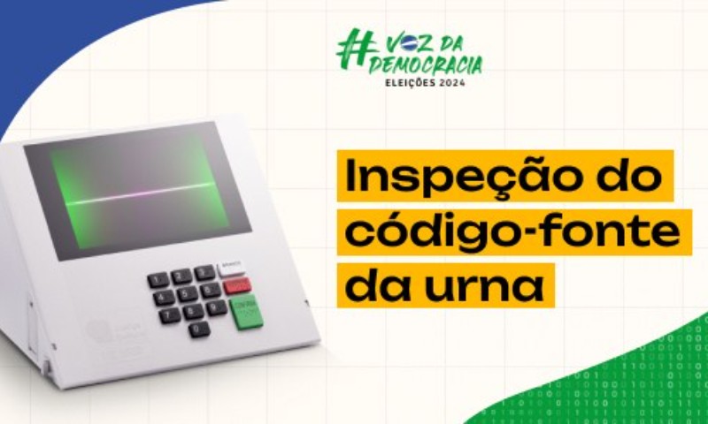 Eleições 2024: Em 9 meses, 4 instituições fiscalizadoras inspecionaram código-fonte da urna e dos sistemas eleitorais