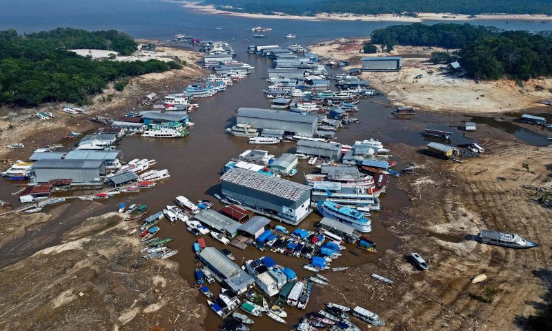 BRASIL: Os rios do Amazonas estão mais secos a cada dia