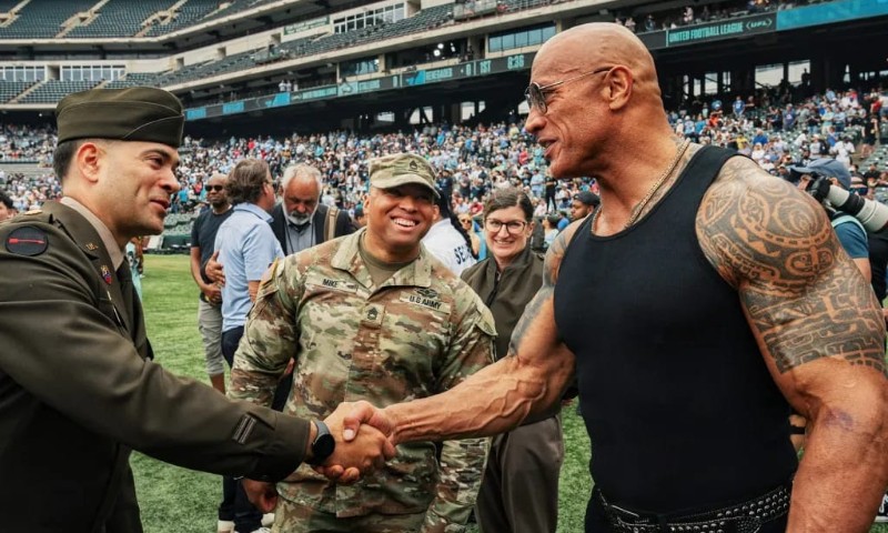 MUNDO: US Army tem grande decepção com The Rock