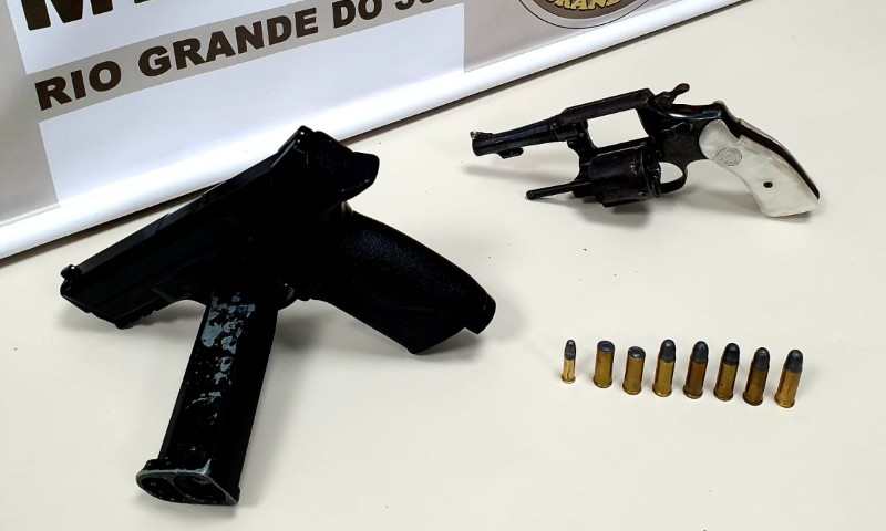 Marau: homem é preso pelo crime de porte ilegal de arma de fogo de uso restrito