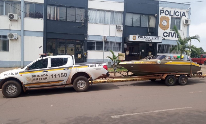 Brigada Militar prende homem por pesca ilegal em Ronda Alta