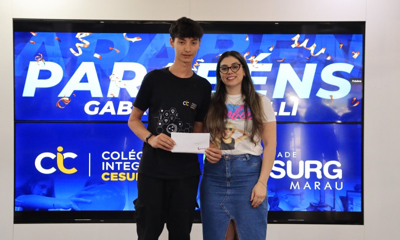 Aluno do Colégio Integrado CESURG conquista medalha na Olimpíada do Tesouro Direto de Educação Financeira