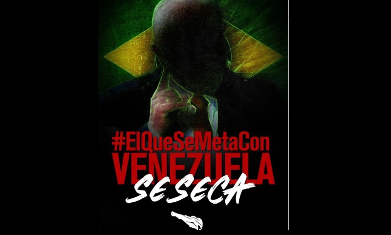 Polícia da Venezuela ameaça Brasil em postagem com imagem de Lula