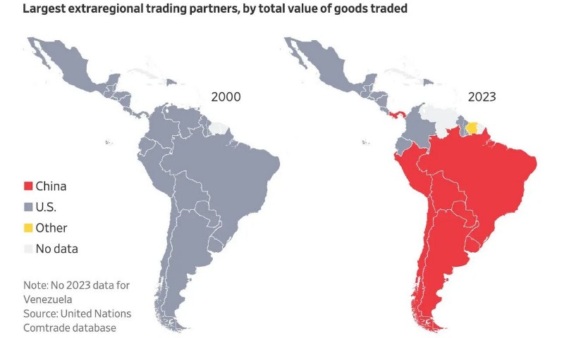 ECONOMIA: A América Latina já não é mais (só) o quintal dos EUA